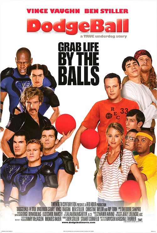 Dodgeball Movie Poster