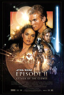 Attack of the Clones Movie Poster